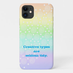 Creative Types are Seldom Tidy Case-Mate iPhone Case