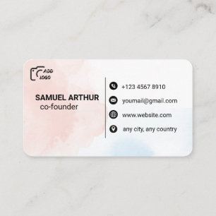 Creative Typography Business Card