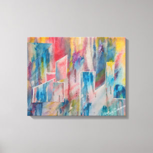 Creative Utopia CityScape Canvas Print