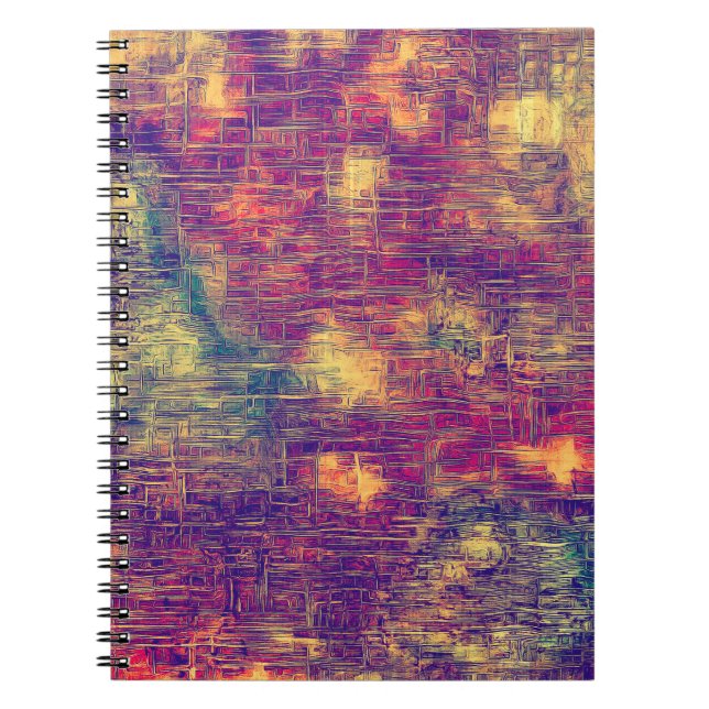 Creative vintage surface texture, close up grunge  notebook (Front)
