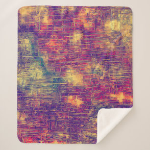 Creative vintage surface texture, close up grunge sherpa blanket