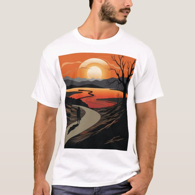 Creative Vision 2D Vector PowerPoint Slide T-Shirt (Front)
