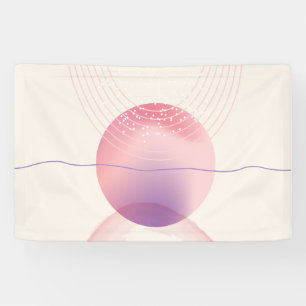 Creative wall art banner