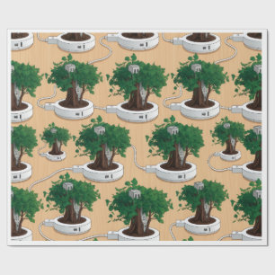 Creative wallpaper wrapping paper