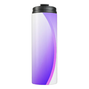 Creative Waves. Futuristic Technology Style Backgr Thermal Tumbler