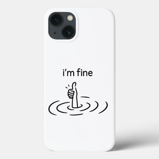 Creative, Whimsical, Minimalist Case-Mate iPhone Case (Back)