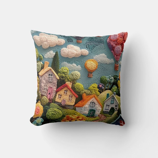 Creative, Whimsical, Minimalist Cushion (Front)