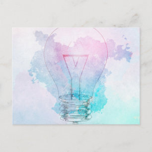 Creativity and Business Innovation as a Concept Postcard