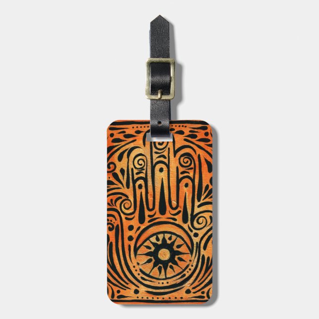 Creativity and Success Luggage Tag (Front Vertical)