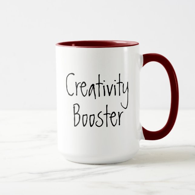 Creativity Booster Funny Coffee Mug (Right)