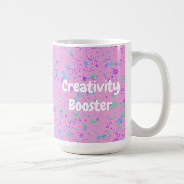 Creativity Booster Pink Coffee Mug (Right)