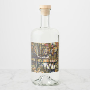 Creativity Glimmer All the Brighter Liquor Bottle Label