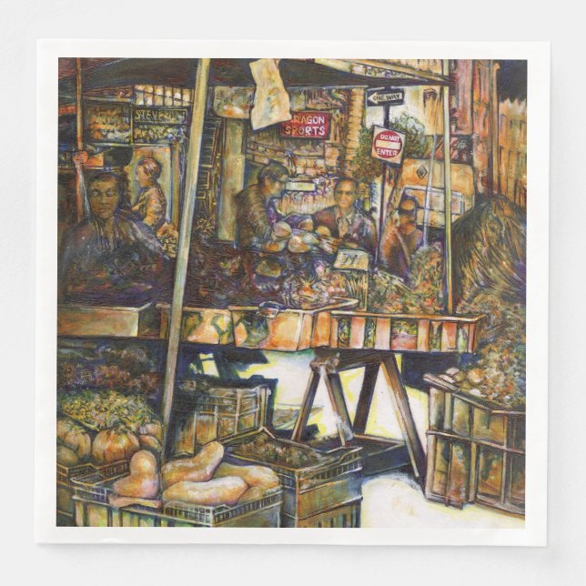 Creativity Glimmer All the Brighter Napkin (Front)