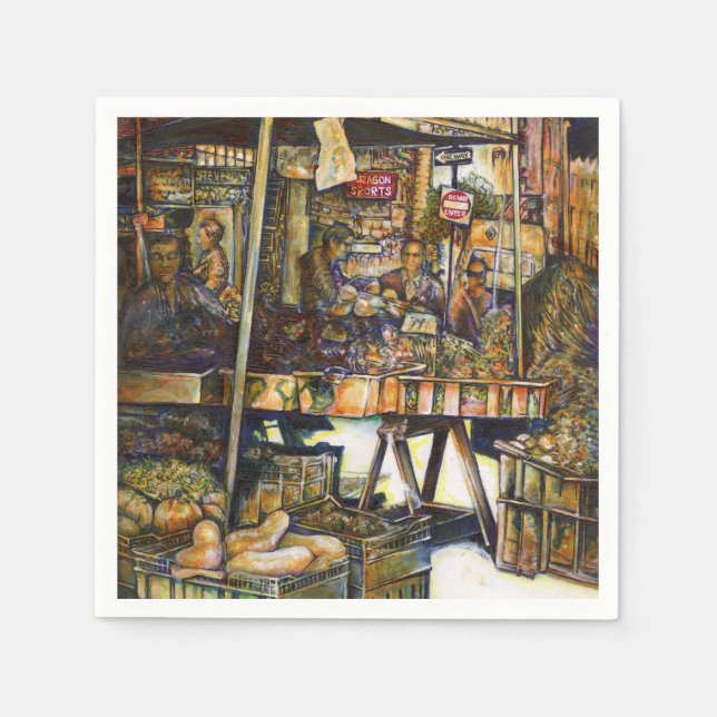 Creativity Glimmer All the Brighter Napkin (Front)