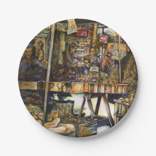 Creativity Glimmer All the Brighter Paper Plate