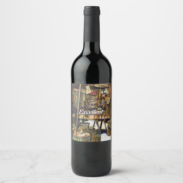 Creativity Glimmer All the Brighter Wine Label (Front)
