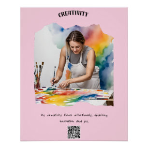 Creativity & Innovation Affirmation Special Gift Poster