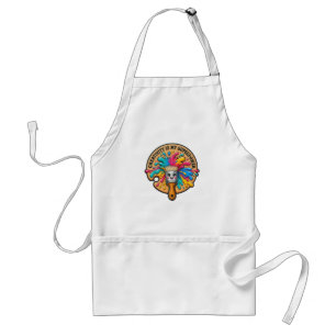 Creativity Is My Superpower Cute Paintbrush Palett Standard Apron