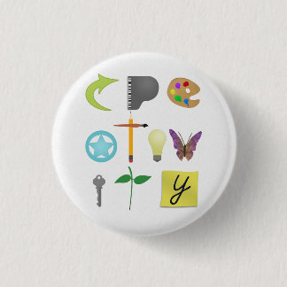 Creativity Pin-Back Buttons