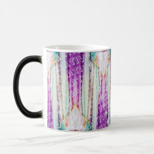 #Creativity Repeating Text Affirmation (Editable) Magic Mug