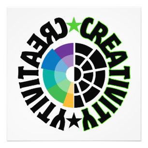 Creativity.w Photo Print