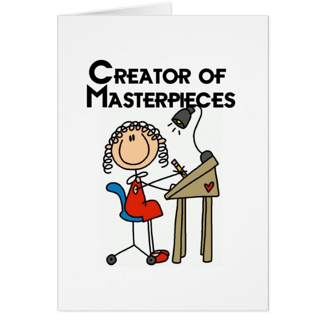 Creator of Masterpieces Tshirts and Gifts (Front)