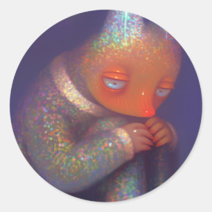 Creature Classic Round Sticker