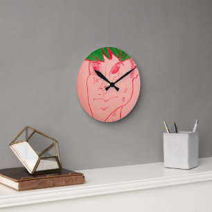 Creature Features Animation  Round Clock