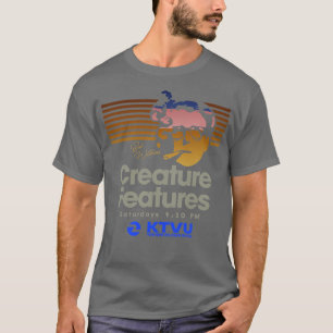 Creature Features w Bob Wilkins T-Shirt
