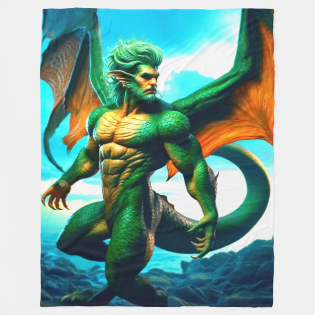 Creature Fleece Blanket (Front)