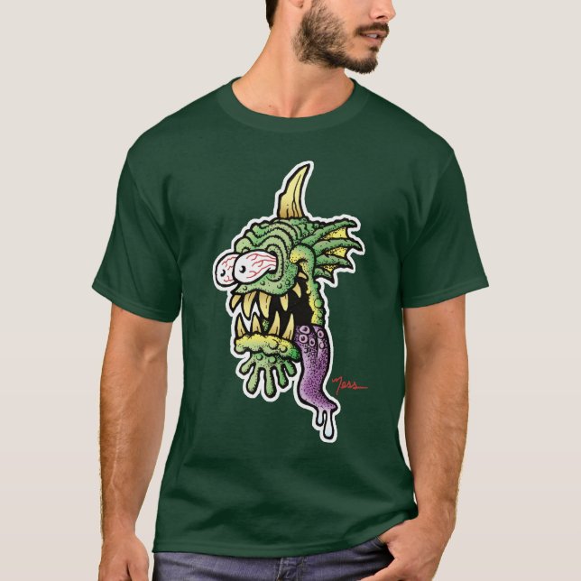 Creature of the Ness Lagoon T-Shirt (Front)