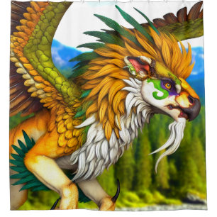 Creature Shower Curtain