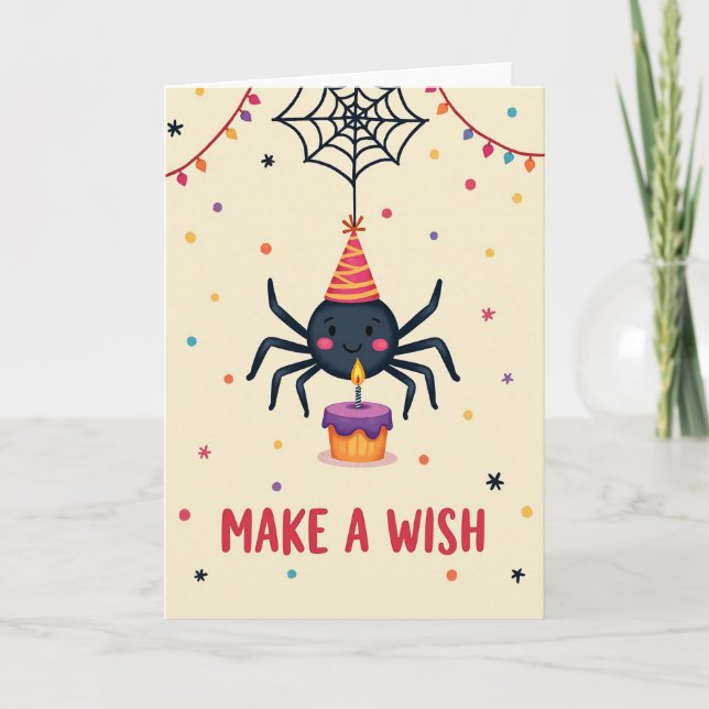 Creatures Birthday Web Card (Front)
