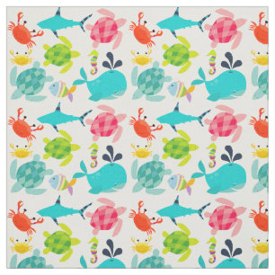 Creatures of the Sea Fabric