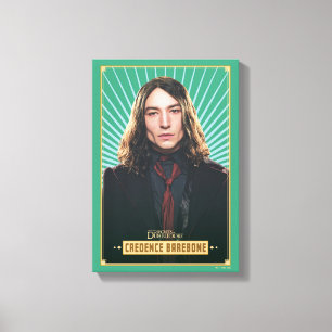 Credence Barebone Character Graphic Canvas Print