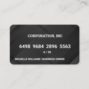 Credit Card Black Layers Background