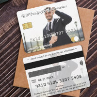 Credit Card Photo Groomsman Proposal