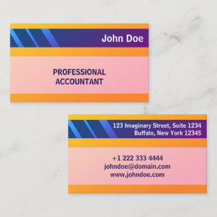 "Credit Card Style Business Card No.6"