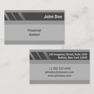 "Credit Card Style Business Card No.8"