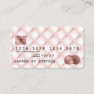 Credit Card Styled Rose Gold