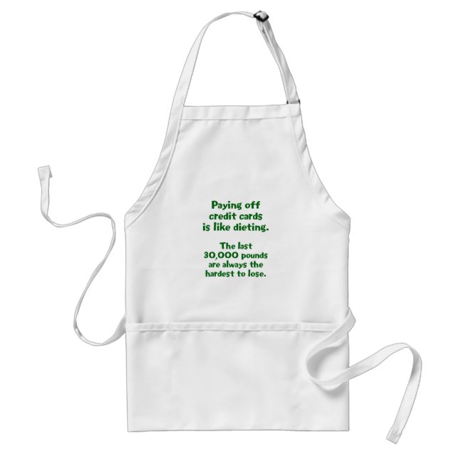 Credit Cards... Standard Apron (Front)