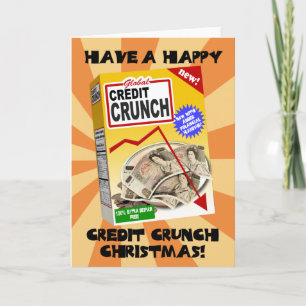 Credit Crunch Christmas card