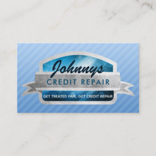 Credit Repair Slogans Business Cards
