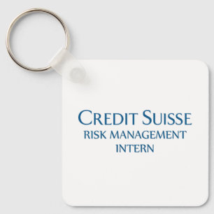 Credit Suisse Risk Management Intern Key Ring