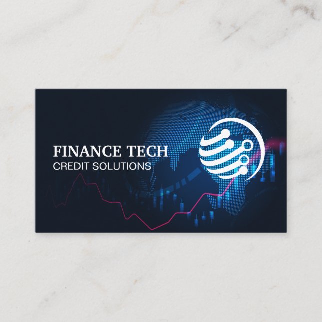 Credit Union | Fin Tech Business Card (Front)