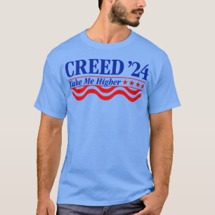 Creed 24 Take Me Higher Funny Creed 2024 Baseball  T-Shirt