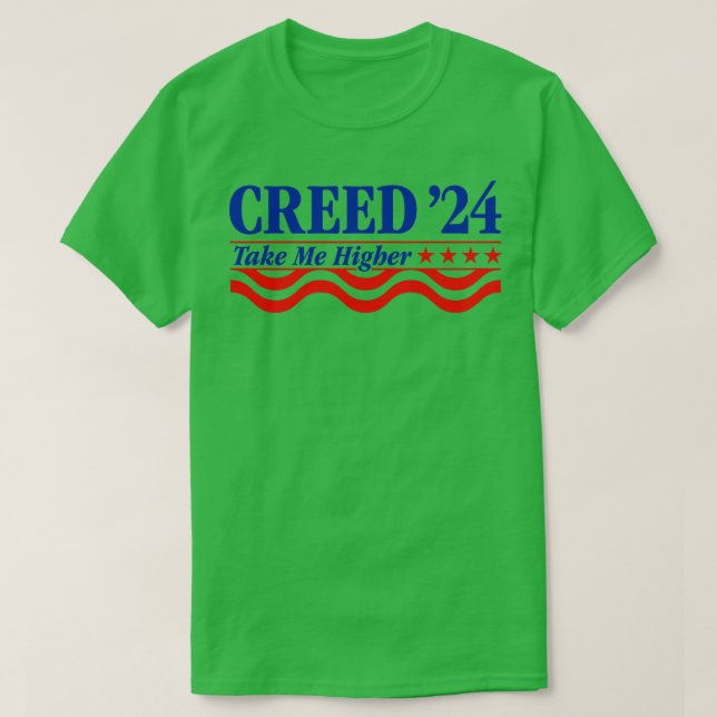 Creed 24 Take Me Higher Funny Creed 2024 Long Slee T-Shirt (Design Front)