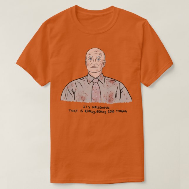 Creed Bratton Halloween T-Shirt (Design Front)