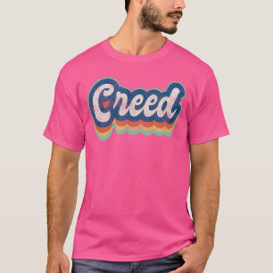 Creed First Name Boy Vintage Style 70s 80s Persona T-Shirt