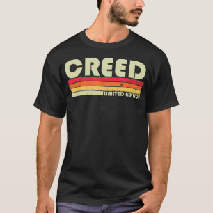 CREED Gift Name Personalised Funny Retro Vintage B T-Shirt